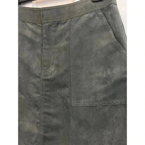 Banana republic skirt NWT  olive green size 4 - Picture 4 of 4